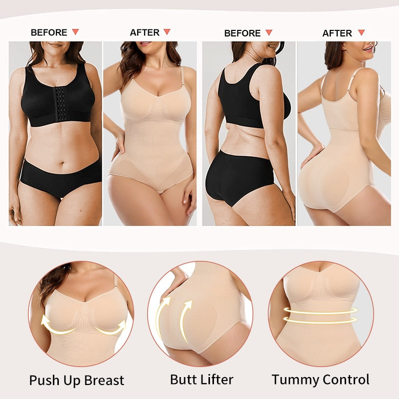 Seamless Tummy Control Bodysuit